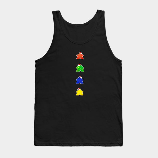 CHRISTMAS MEEPLES Tank Top by ARTEMIDA